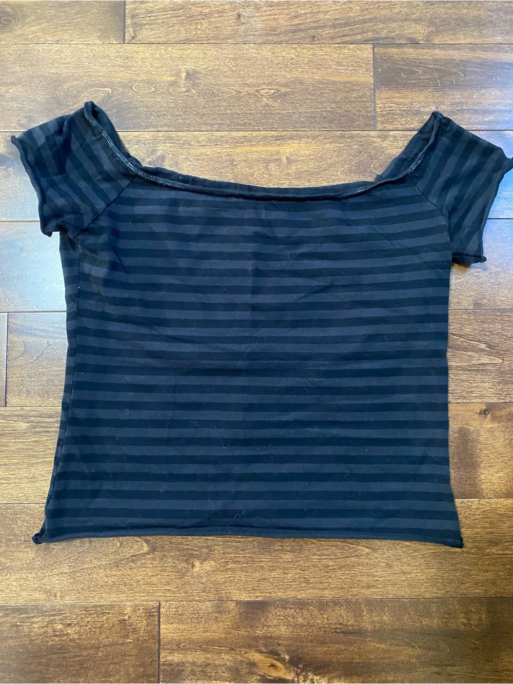 Brandy Melville Off the Shoulder Striped Top